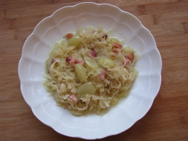 Gemüse: Weintrauben-Sauerkraut - Rezept - Bild Nr. 5
