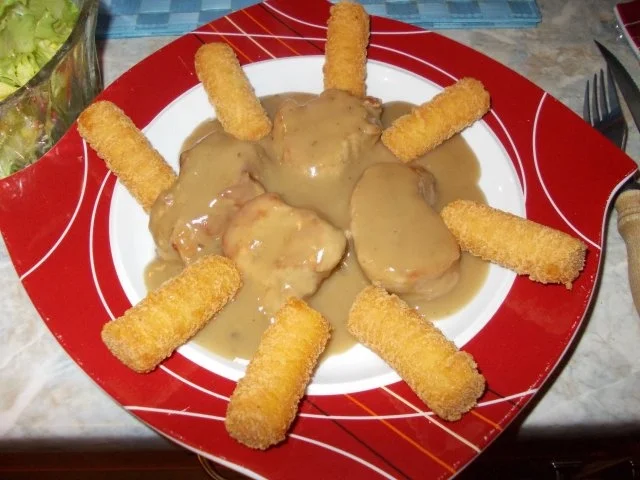 SCHWEINELENDCHEN in PFEFFERRAHM-SAUCE - Rezept - Bild Nr. 5