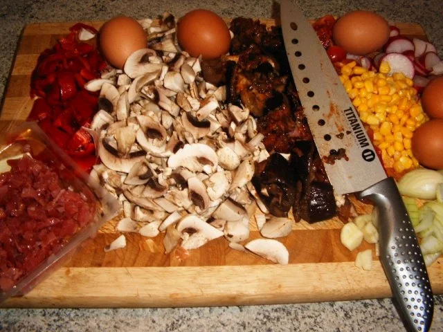 Bunte Gemüsetortilla - Rezept - Bild Nr. 2