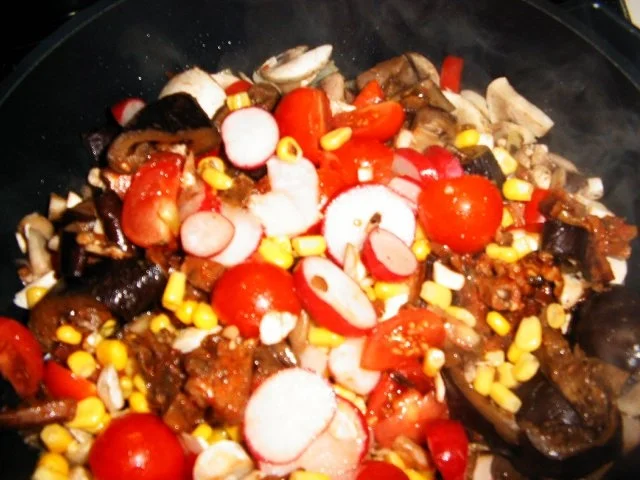 Bunte Gemüsetortilla - Rezept - Bild Nr. 4