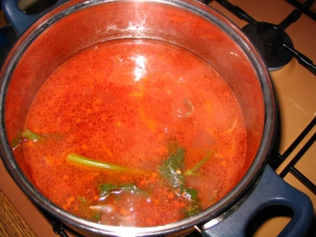 monni`s Pasta e lenticchie/ Linseneintopf - Rezept - Bild Nr. 3