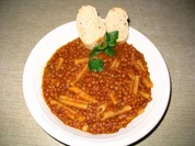 monni`s Pasta e lenticchie/ Linseneintopf - Rezept