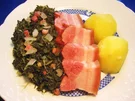 Rezept: Grünkohl mit Rauchfleisch ... Grünkohl mit Rauchfleisch ... - Rezept