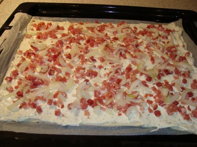 und noch ein Flammkuchen - Rezept - Bild Nr. 2