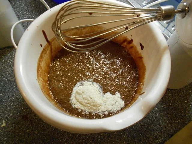 Schokotraum-Kuchen mit Puddingschaumhaube, gut als Nachtisch geeignet! - Rezept - Bild Nr. 11