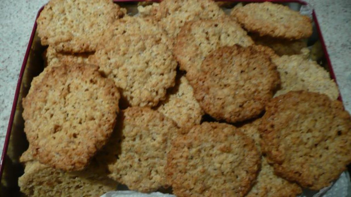 Bilder für Kekse Heidesand aus Haferflocken - Rezept