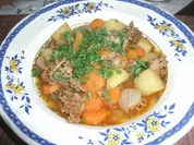 Kartoffel-Hackeintopf mit Möhren - Rezept