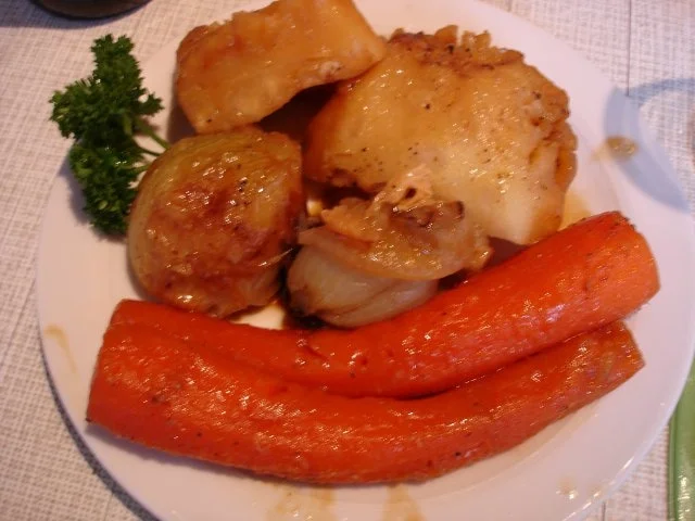 Rezept: Bayerischer Schweinebraten mit Knödel und Sauerkraut Bild Nr. 13 Bayerischer Schweinebraten mit Knödel und Sauerkraut - Rezept - Bild Nr. 13