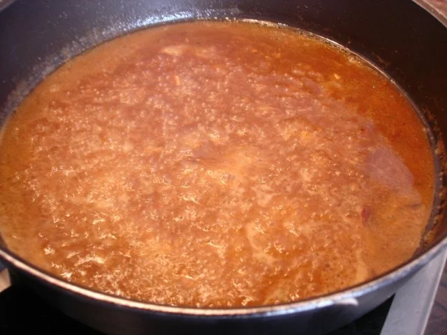 Rezept: Bayerischer Schweinebraten mit Knödel und Sauerkraut Bild Nr. 14 Bayerischer Schweinebraten mit Knödel und Sauerkraut - Rezept - Bild Nr. 14