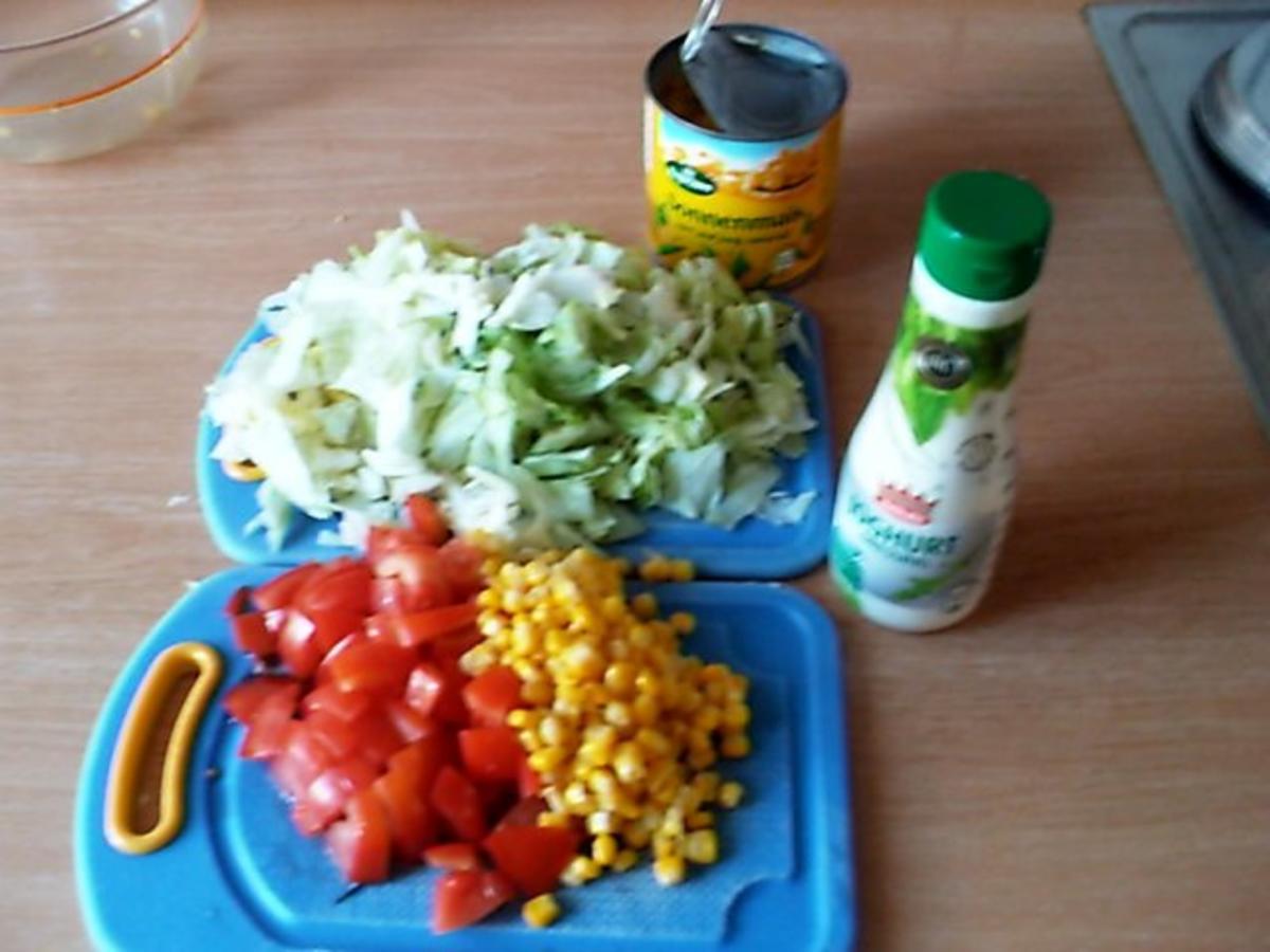 bunter Salat mit Mais - Rezept