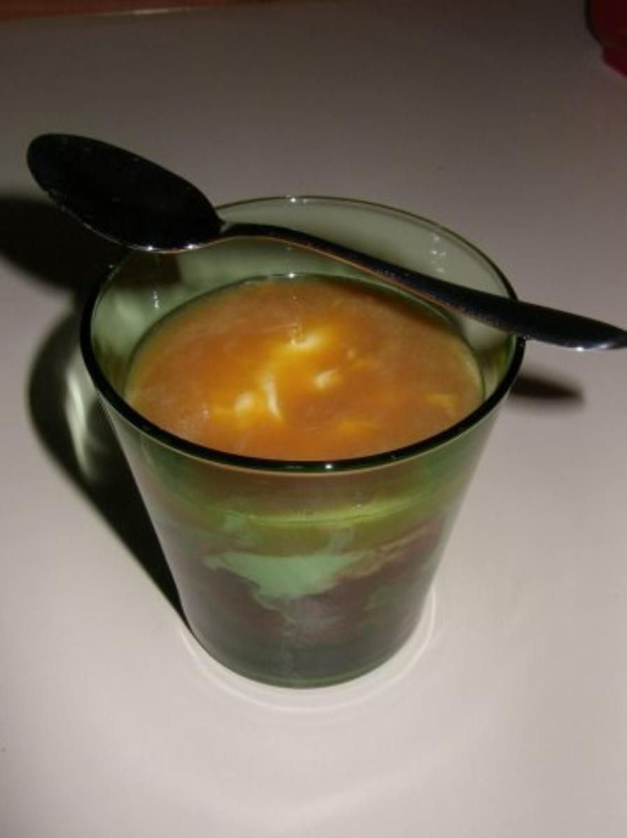 Joghurt-Caramel-Dessert - Rezept