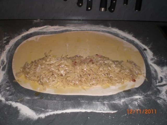 Rezept: Krautstrudel Bild Nr. 9 Krautstrudel - Rezept - Bild Nr. 9