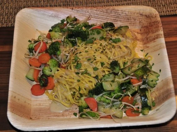 Rezept: Chinesische Gemüsespaghetti Bild Nr. 2 Chinesische Gemüsespaghetti - Rezept - Bild Nr. 2