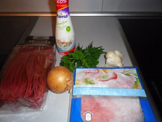 Taglioline in Schinkensauce - Rezept - Bild Nr. 4