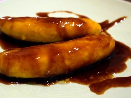 Rezept: Glasierte Babybananen mit Schokoladensauce Bild Nr. 7 Glasierte Babybananen mit Schokoladensauce - Rezept - Bild Nr. 7