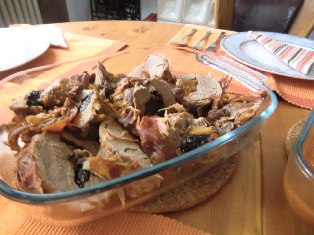 Rehkeule gefüllt mit getrockneten Aprikosen und Pflaumen - Rezept - Bild Nr. 6