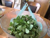 Feldsalat mit Gorgonzolasose - Rezept