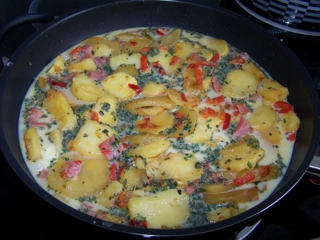 Rezept: Kartoffelpfanne überbacken Bild Nr. 5 Kartoffelpfanne überbacken - Rezept - Bild Nr. 5