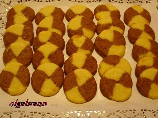 Schwarz-Weiss-Gebäck - Rezept