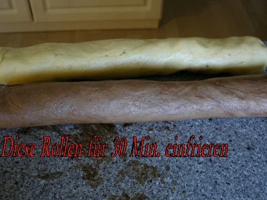 Schwarz-Weiss-Gebäck - Rezept - Bild Nr. 3