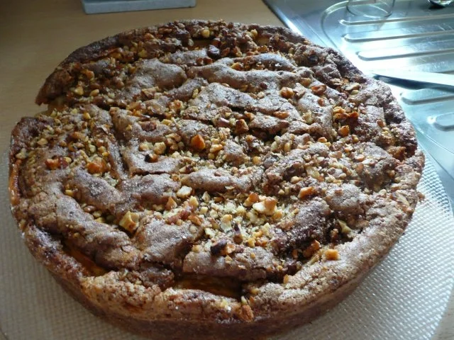 Rezept: Apfel-Walnuss-Kuchen Bild Nr. 2 Apfel-Walnuss-Kuchen - Rezept - Bild Nr. 2