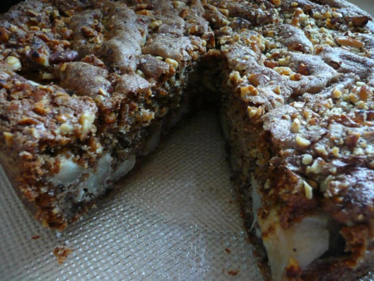 Apfel-Walnuss-Kuchen - Rezept mit Bild - kochbar.de