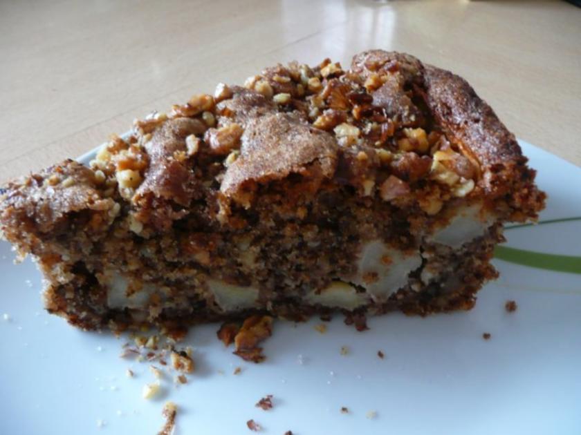 Apfel-Walnuss-Kuchen - Rezept mit Bild - kochbar.de