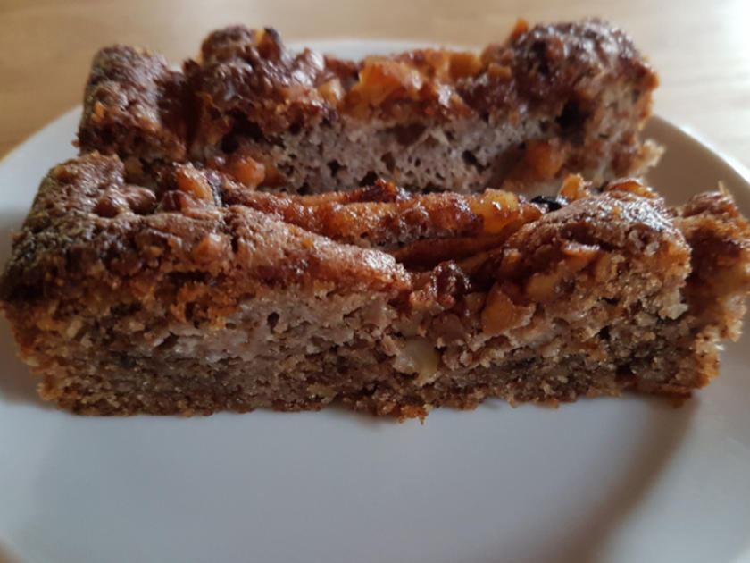 Apfel Walnuss Kuchen - einfach - von Biggischuhwerk