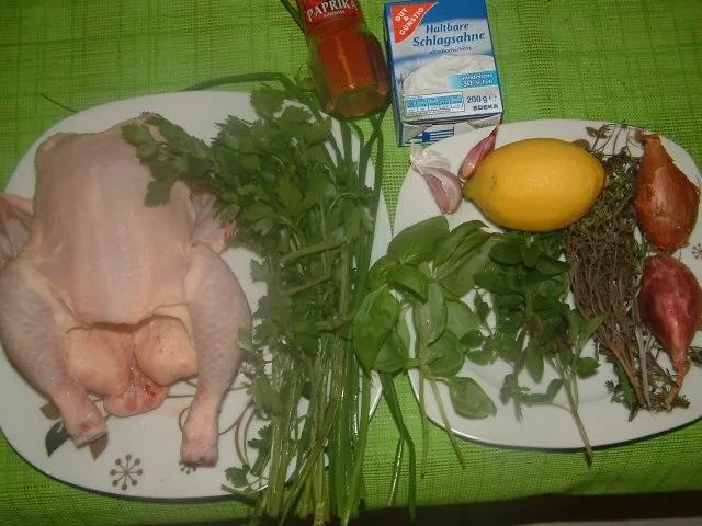 Rezept: Kräuterhühnchen Bild Nr. 2 Kräuterhühnchen - Rezept - Bild Nr. 2