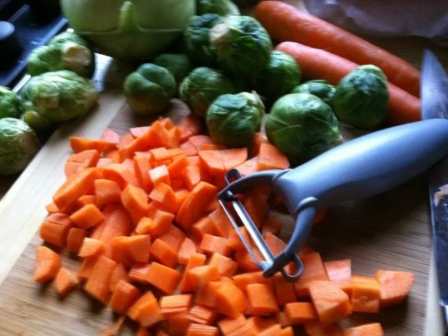 "Quer Beet Garten Suppe".. sechs Gemüsesorten-Suppe.. - Rezept - Bild Nr. 8