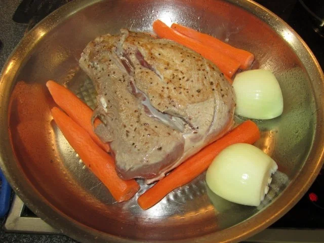 Schopfbraten in der Pfanne - Rezept - Bild Nr. 3