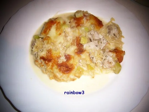 Kochen: Hähnchenauflauf mit Mozzarella - Rezept