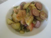 Restepfanne mit Rødgrød med fløde - Rezept