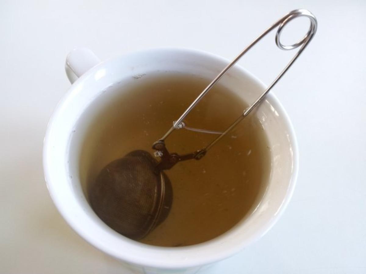 Grüner Tee mit Ingwer - Rezept