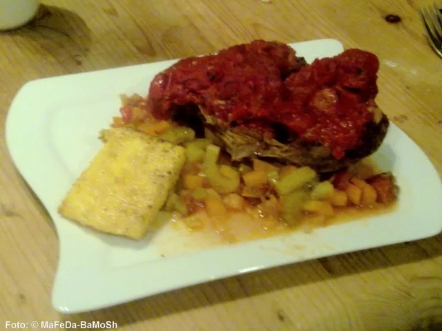 Rezept: Geschmorte Rinderbeinscheiben Geschmorte Rinderbeinscheiben - Rezept