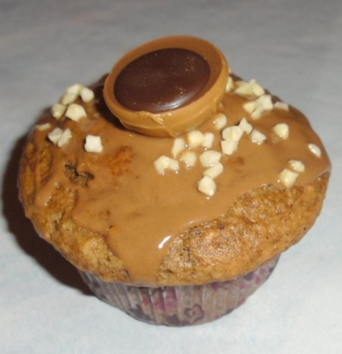 Nuss-Muffins mit Toffifee - Rezept mit Bild - kochbar.de