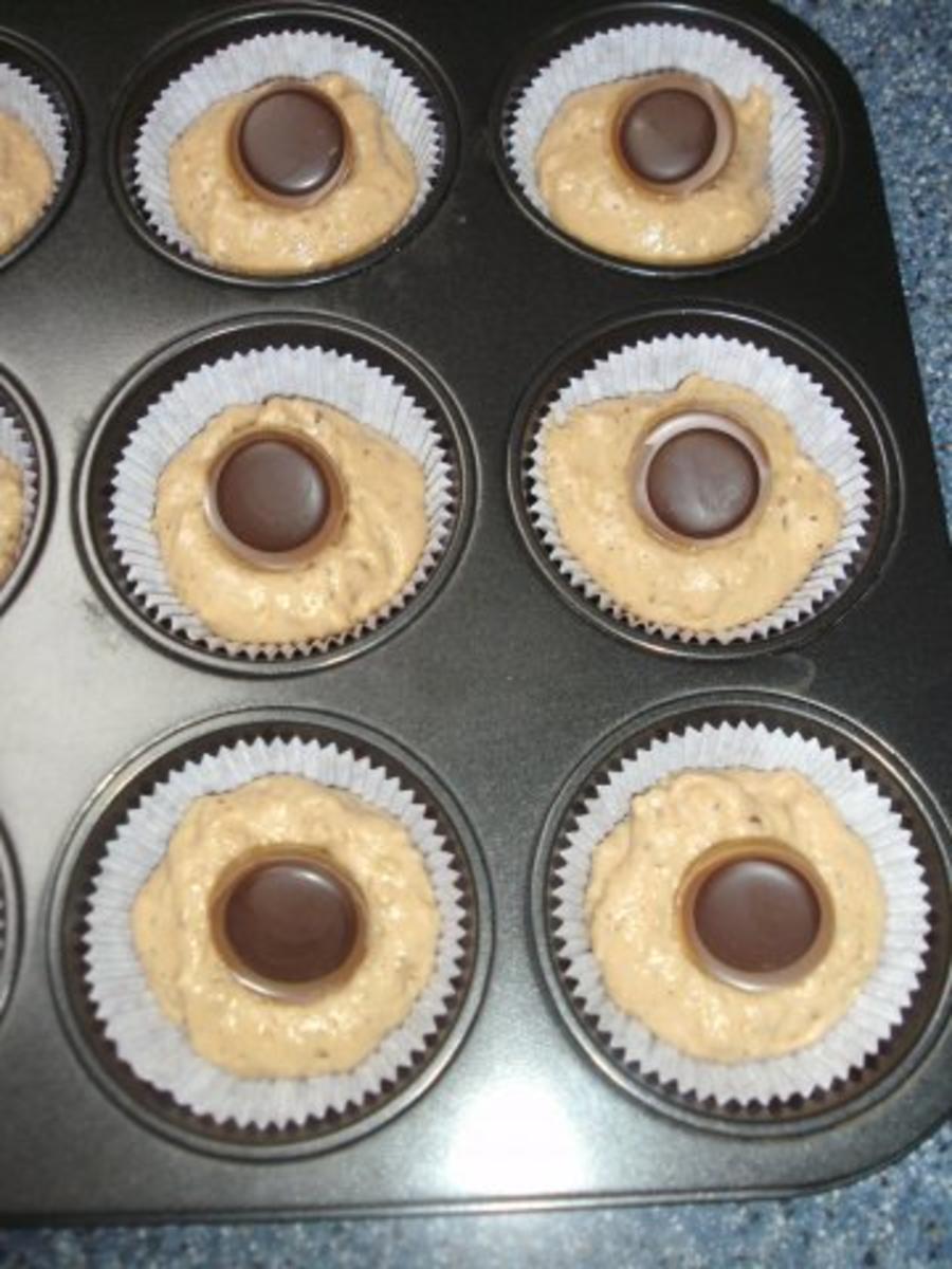 Nuss-Muffins mit Toffifee - Rezept - Bild Nr. 2