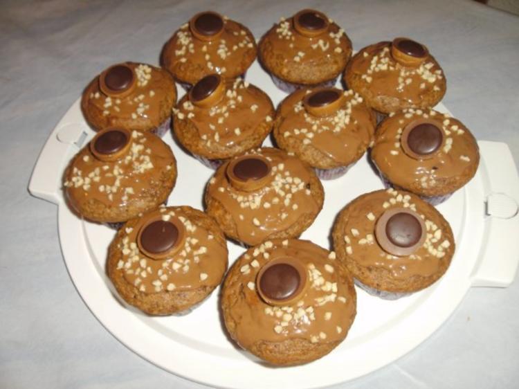 Nuss-Muffins mit Toffifee - Rezept mit Bild - kochbar.de