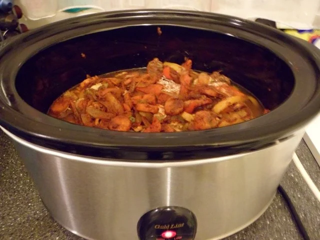 Falscher Chamin (mit Pute und Reis) - Rezept