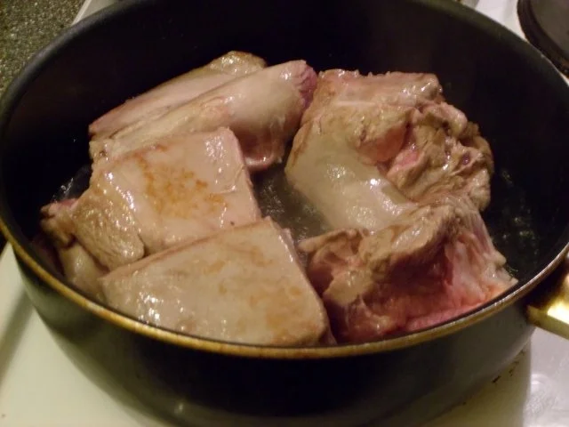 Falscher Chamin (mit Pute und Reis) - Rezept - Bild Nr. 3