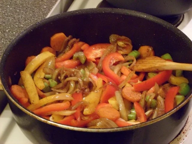 Falscher Chamin (mit Pute und Reis) - Rezept - Bild Nr. 9