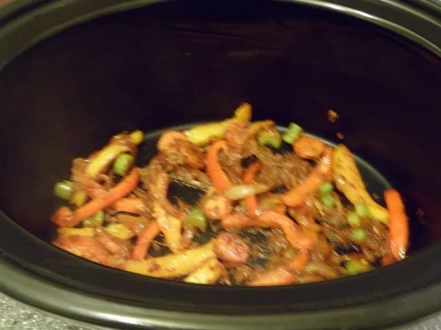 Falscher Chamin (mit Pute und Reis) - Rezept - Bild Nr. 11