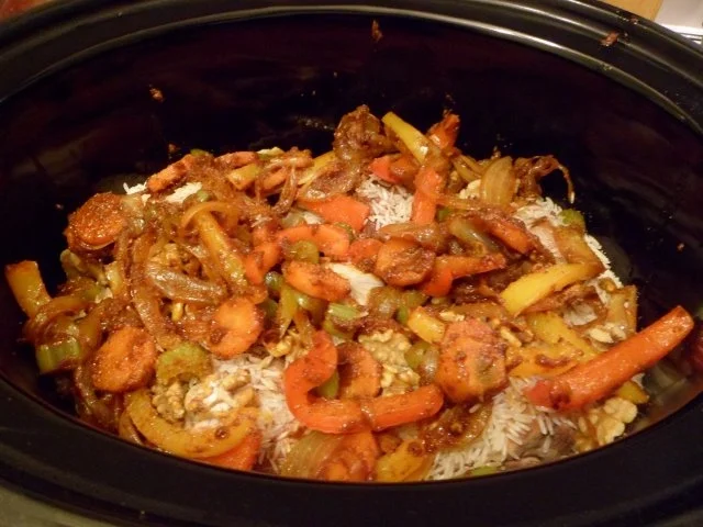 Falscher Chamin (mit Pute und Reis) - Rezept - Bild Nr. 14