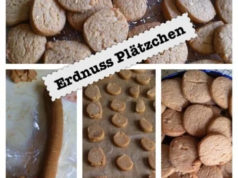 Erdnuss Kekse - Rezept