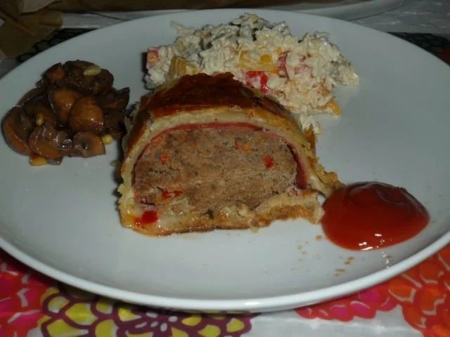 Rezept: Hackstrudel Hackstrudel - Rezept