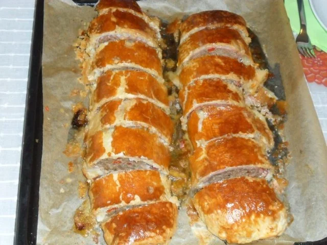 Rezept: Hackstrudel Bild Nr. 2 Hackstrudel - Rezept - Bild Nr. 2