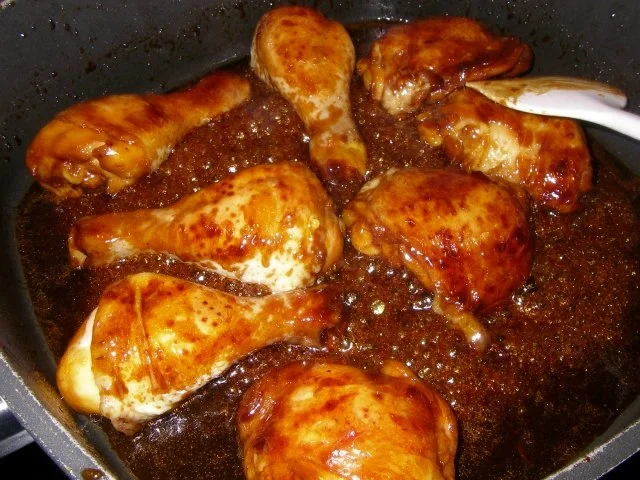 Rezept: Süsses Knoblauchhuhn Bild Nr. 2 Süsses Knoblauchhuhn - Rezept - Bild Nr. 2