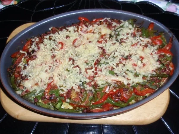 Rezept: Gemüse-Tagliatelle-Auflauf Bild Nr. 13 Gemüse-Tagliatelle-Auflauf - Rezept - Bild Nr. 13