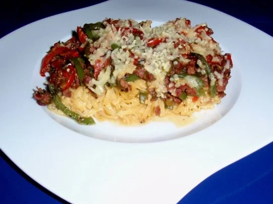 Rezept: Gemüse-Tagliatelle-Auflauf Bild Nr. 15 Gemüse-Tagliatelle-Auflauf - Rezept - Bild Nr. 15