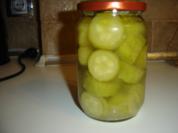 Eingemachte Zuccini - Rezept